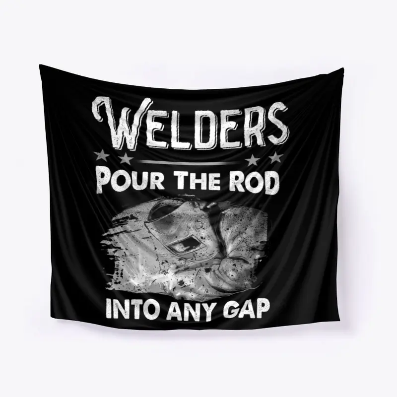 Welders Pour The Rod Into Any Gap